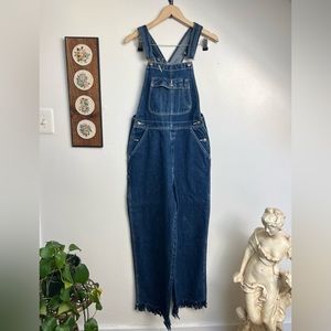 Vintage 90s Blue Denim Overalls Medium